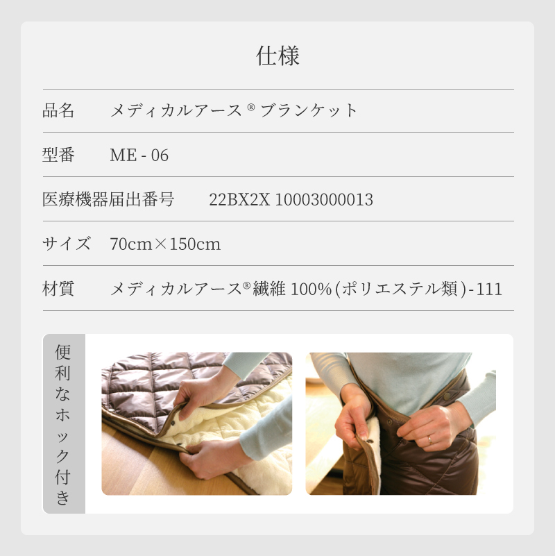 新品未使用　メディカルアース　ブランケット メディカルアースブランケット ｜ ノイフルス卸専門